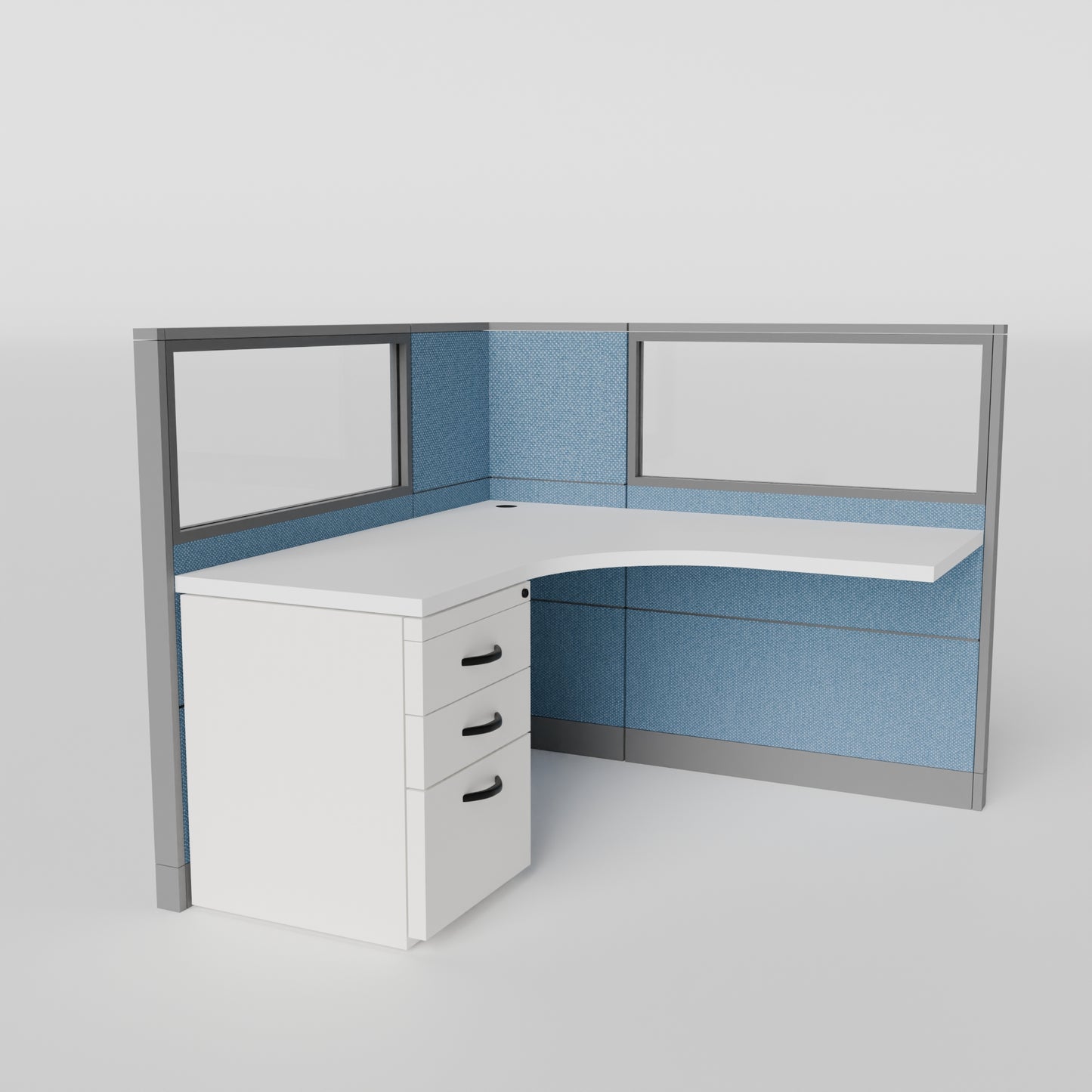 Knoll Reff L-Shape Workstation