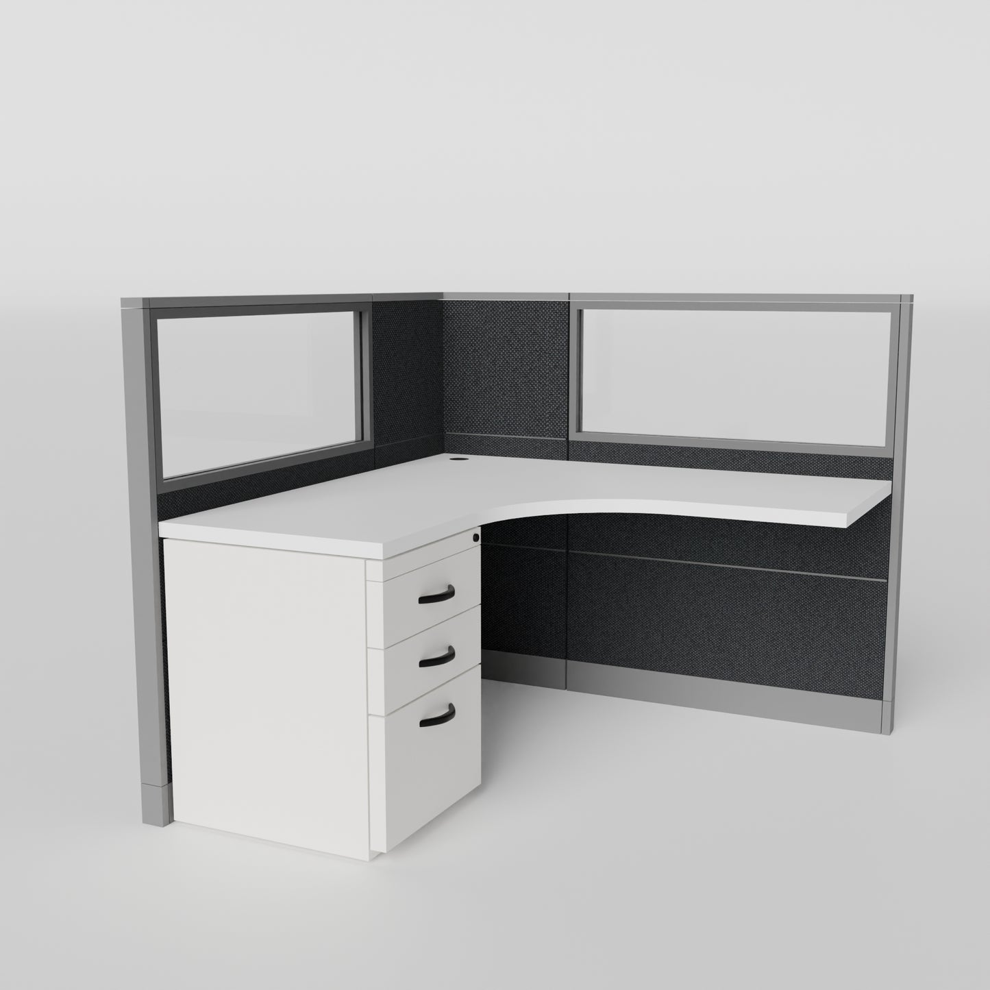 Knoll Reff L-Shape Workstation