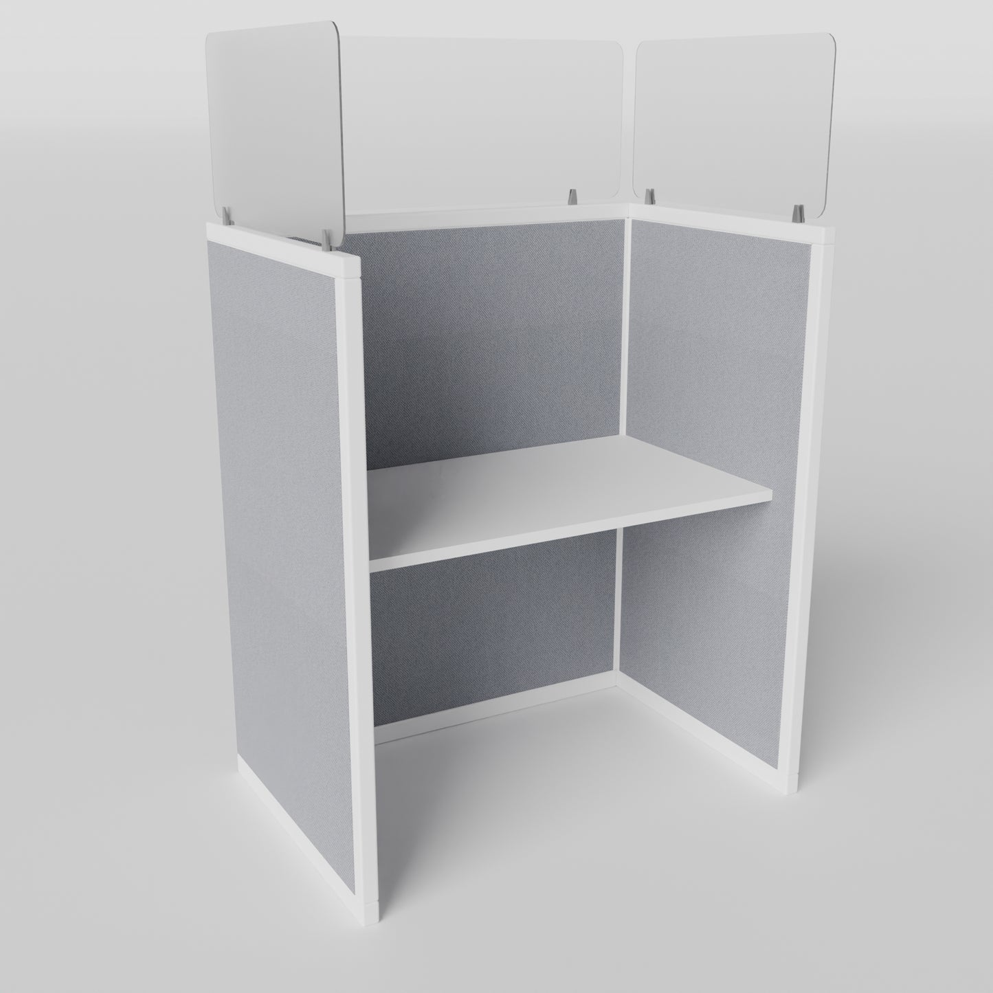 Steelcase Glass Telemarketing Cubicle