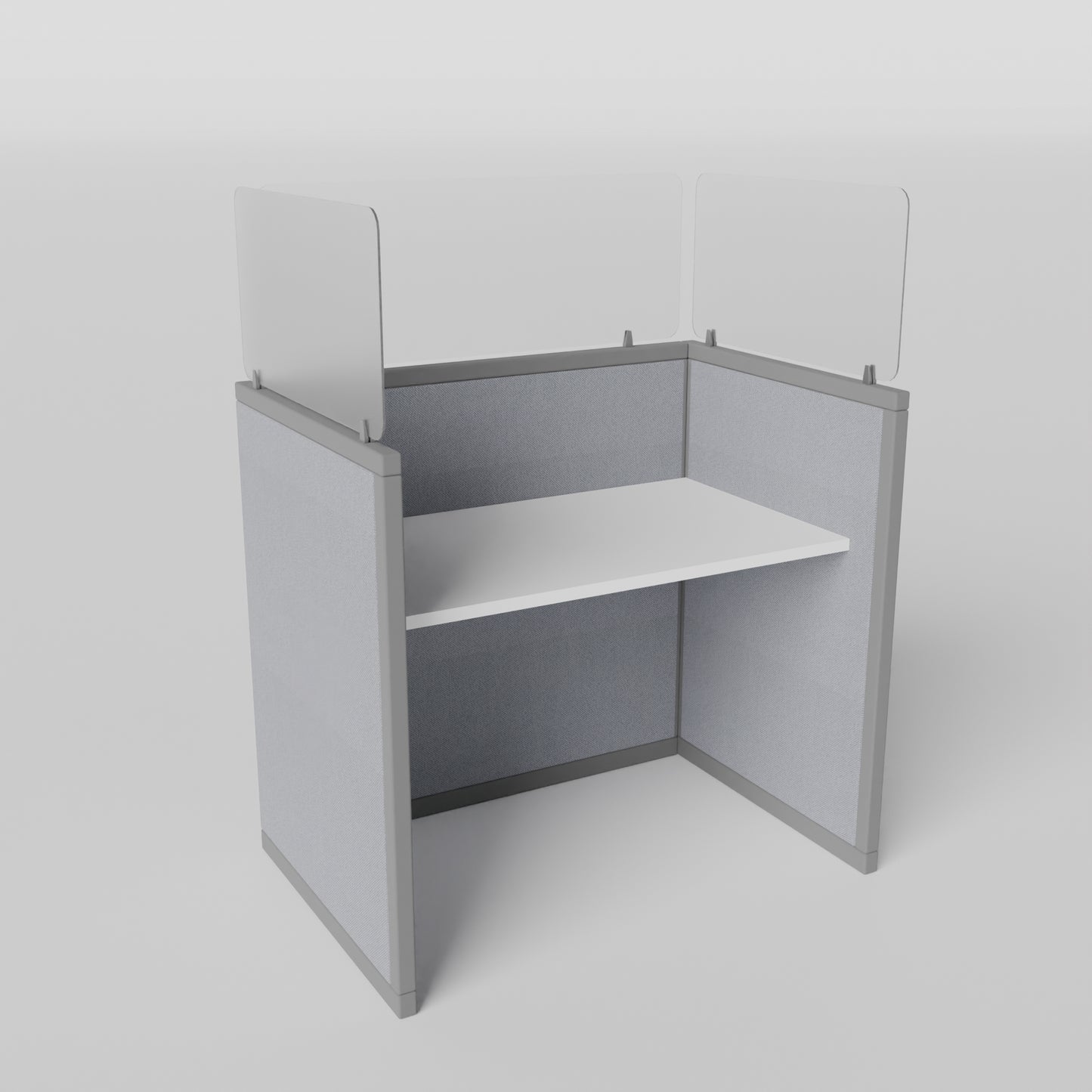 Steelcase Glass Telemarketing Cubicle