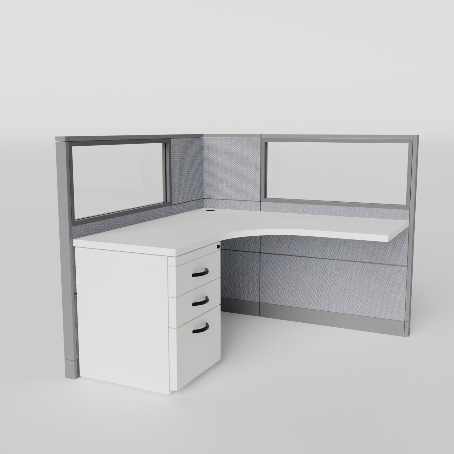 Knoll Reff L-Shape Workstation
