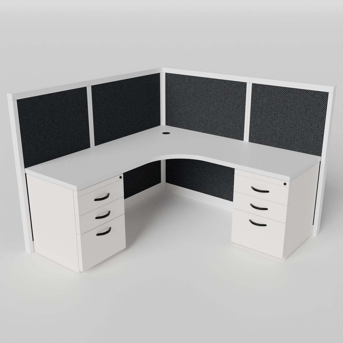 Steelcase L-Shape Cubicle