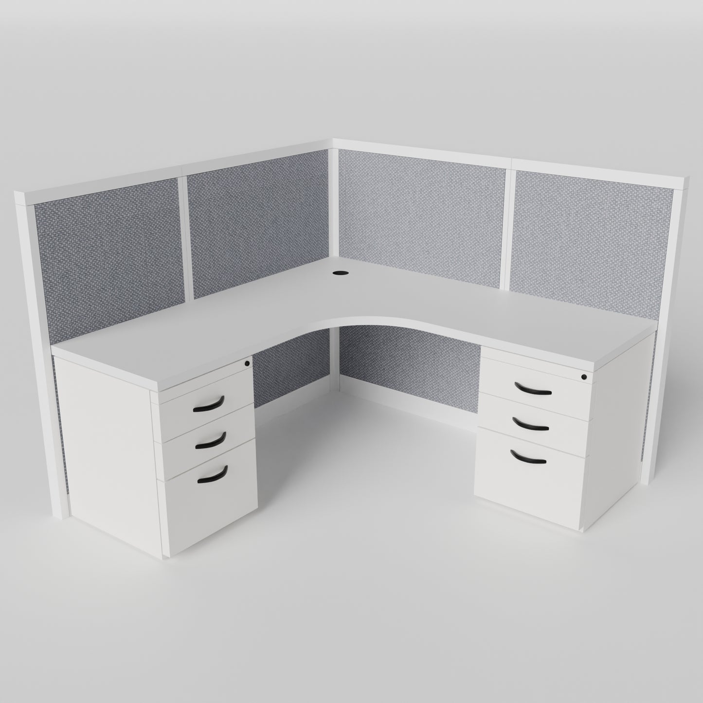 Steelcase L-Shape Cubicle