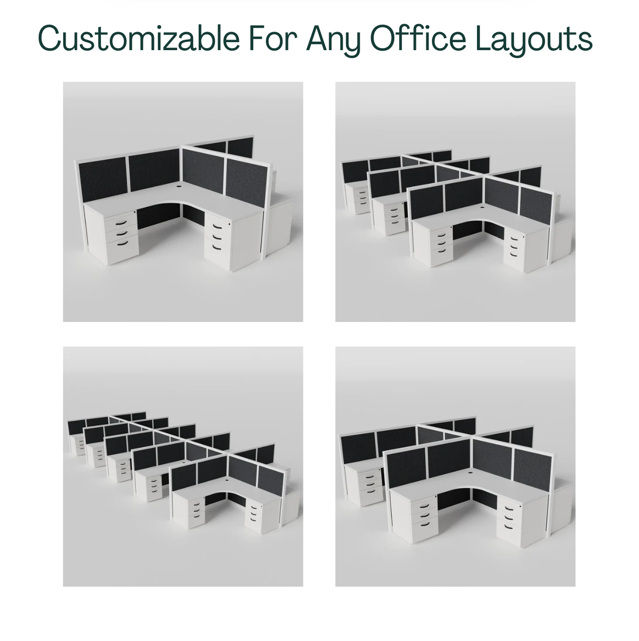 Steelcase L-Shape Cubicle