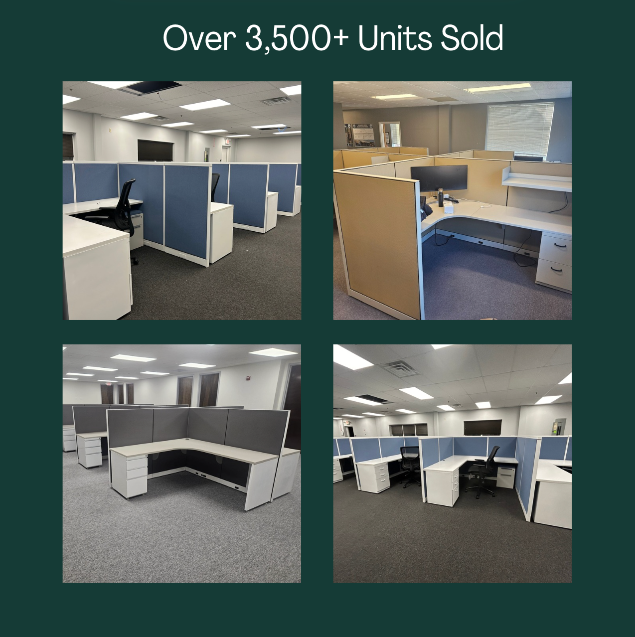 Steelcase L-Shape Cubicle