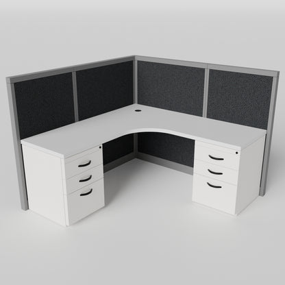 Steelcase L-Shape Cubicle