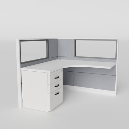 Knoll Reff L-Shape Workstation