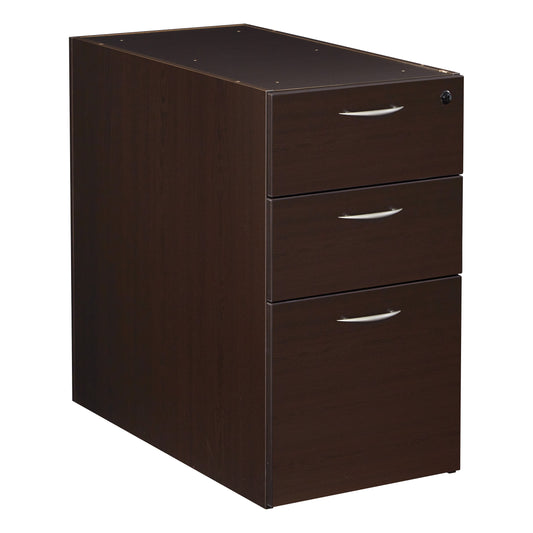 Napa 30"D Desk Pedestal, Box/Box/File