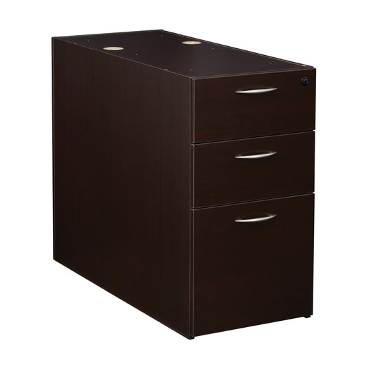 Napa 36"D Desk Pedestal, Box/Box/File