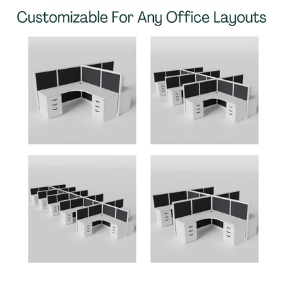 Steelcase L-Shape Cubicle