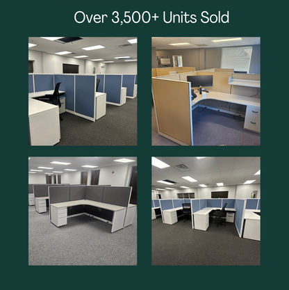 Steelcase L-Shape Cubicle